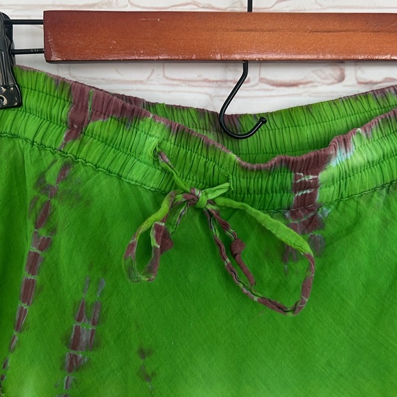 Y2K tie dye Hippie tiered maxi skirt l free size - Picture 4 of 7